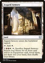 Glossy Finish Kaldheim Axgard Armory ( #250 )