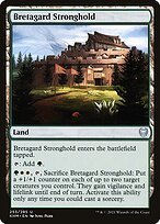 Glossy Finish Kaldheim Bretagard Stronghold ( #253 )