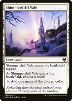 Glossy Finish Kaldheim Shimmerdrift Vale ( #267 )