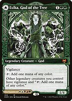 Glossy Finish Kaldheim Esika, God of the Tree // The Prismatic Bridge ( #314 )