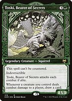 Glossy Finish Kaldheim Toski, Bearer of Secrets ( #319 )