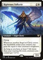 Glossy Finish Kaldheim Righteous Valkyrie ( #338 )