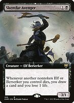 Glossy Finish Kaldheim Skemfar Avenger ( #355 )