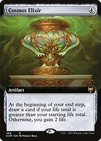 Glossy Finish Kaldheim Cosmos Elixir ( #368 )
