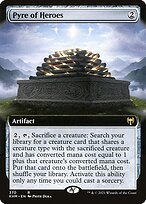 Glossy Finish Kaldheim Pyre of Heroes ( #370 )