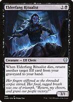 Glossy Finish Kaldheim Elderfang Ritualist ( #385 )