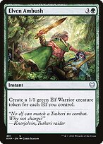 Glossy Finish Kaldheim Elven Ambush ( #391 )