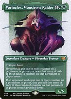 Glossy Finish Kaldheim Vorinclex, Monstrous Raider ( #406 )