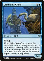 Matte Finish Kaladesh Glint-Nest Crane ( #50 )