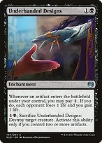 Matte Finish Kaladesh Underhanded Designs ( #104 )