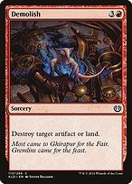 Matte Finish Kaladesh Demolish ( #113 )