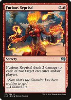 Matte Finish Kaladesh Furious Reprisal ( #115 )