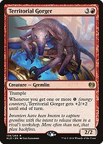Matte Finish Kaladesh Territorial Gorger ( #136 )