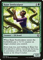 Matte Finish Kaladesh Kujar Seedsculptor ( #159 )