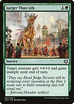 Matte Finish Kaladesh Larger Than Life ( #160 )