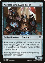 Matte Finish Kaladesh Accomplished Automaton ( #191 )
