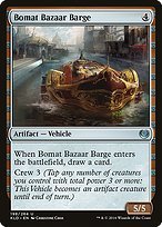 Matte Finish Kaladesh Bomat Bazaar Barge ( #198 )