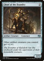 Matte Finish Kaladesh Chief of the Foundry ( #200 )