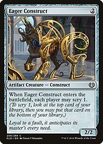 Matte Finish Kaladesh Eager Construct ( #209 )