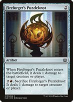 Matte Finish Kaladesh Fireforger's Puzzleknot ( #213 )