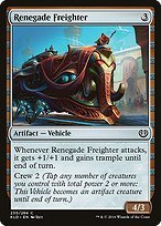 Matte Finish Kaladesh Renegade Freighter ( #230 )