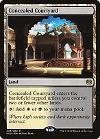 Matte Finish Kaladesh Concealed Courtyard ( #245 )