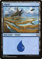 Matte Finish Kaladesh Island ( #253 )
