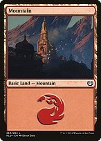 Matte Finish Kaladesh Mountain ( #260 )