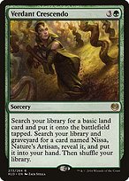 Matte Finish Kaladesh Verdant Crescendo ( #273 )