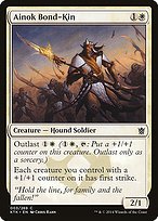 Matte Finish Khans of Tarkir Ainok Bond-Kin ( #3 )