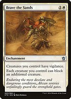 Matte Finish Khans of Tarkir Brave the Sands ( #5 )