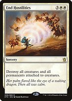 Matte Finish Khans of Tarkir End Hostilities ( #8 )