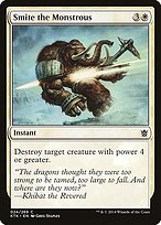 Matte Finish Khans of Tarkir Smite the Monstrous ( #24 )