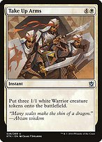 Matte Finish Khans of Tarkir Take Up Arms ( #26 )