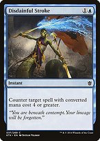 Matte Finish Khans of Tarkir Disdainful Stroke ( #37 )