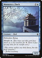 Matte Finish Khans of Tarkir Monastery Flock ( #47 )