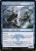 Matte Finish Khans of Tarkir Riverwheel Aerialists ( #51 )
