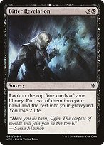 Matte Finish Khans of Tarkir Bitter Revelation ( #65 )