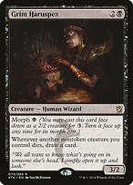 Matte Finish Khans of Tarkir Grim Haruspex ( #73 )