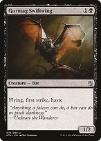 Matte Finish Khans of Tarkir Gurmag Swiftwing ( #74 )