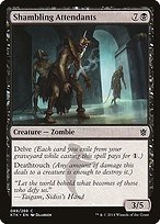 Matte Finish Khans of Tarkir Shambling Attendants ( #89 )