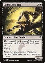 Matte Finish Khans of Tarkir Sultai Scavenger ( #91 )