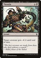 Matte Finish Khans of Tarkir Throttle ( #93 )