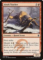 Matte Finish Khans of Tarkir Ainok Tracker ( #96 )