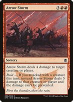 Matte Finish Khans of Tarkir Arrow Storm ( #98 )