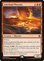 Matte Finish Khans of Tarkir Ashcloud Phoenix ( #99 )