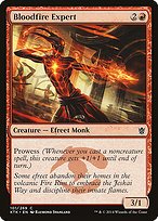 Matte Finish Khans of Tarkir Bloodfire Expert ( #101 )