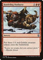 Matte Finish Khans of Tarkir Hordeling Outburst ( #111 )