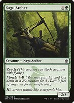 Matte Finish Khans of Tarkir Sagu Archer ( #146 )