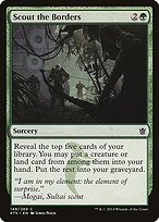 Matte Finish Khans of Tarkir Scout the Borders ( #148 )